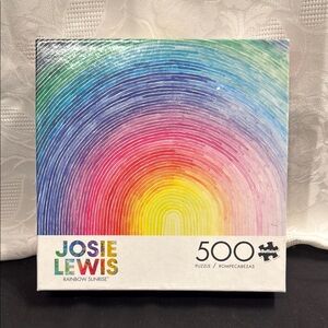 Buffalo Games 500-Piece Josie Lewis Rainbow Sunrise Jigsaw Puzzle